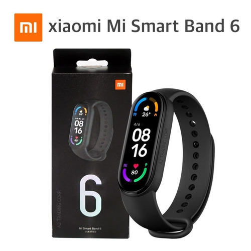 Imagen 6 de 8 de Xiaomi Mi Band 6 Smartwatch Reloj + Malla + Film + Cuotas