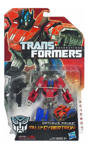 Figura De Acción Transformador Optimus Prime Generación Caíd