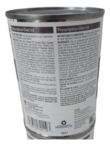 I/d Alimento Humedo Hills Para Perros Cuidado Del Higado