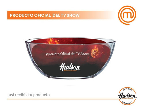 Ensaladera Bowl De Vidrio Hudson 23 X 11 Cm