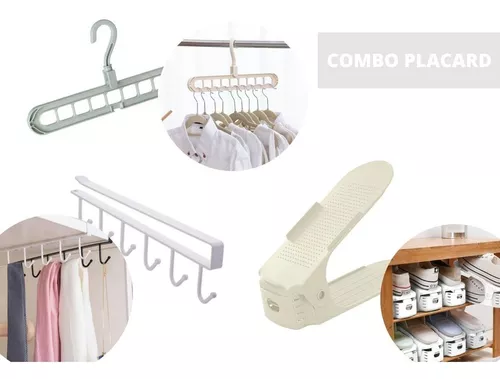 Combo Placard Organizador Zapatos Multipercha