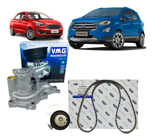 Kit Distribucion Ecosport 1.5 Dragon 2017 2018 + Bomba Vmg