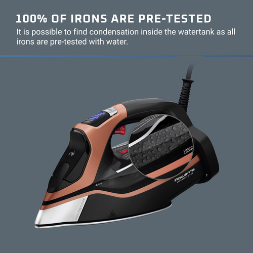 Plancha Rowenta Steam Force Pro De Acero Inoxidable 1850 W D