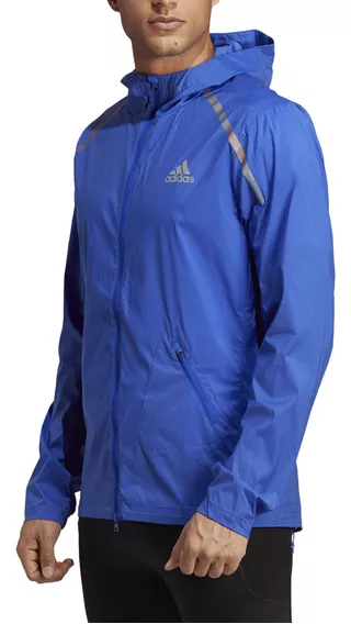 Campera Rompeviento adidas Running Marathon Hombre Fr