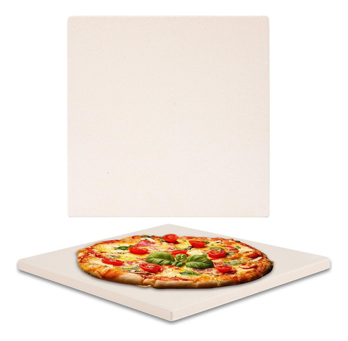 Piedra De Pizza De 10 X 10.4 X 0.5 Pulgadas Para Horno Tosta