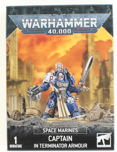 Warhammer 40k Space Marines Captain In Terminator Armour