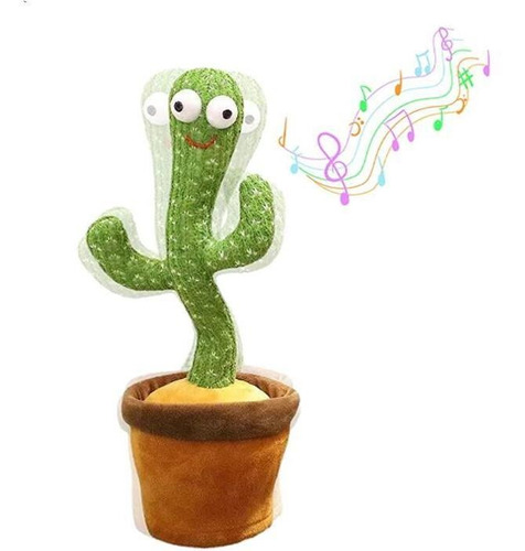 Juguetes Electrónicos De Peluche Cactus Cantando Y Bailando