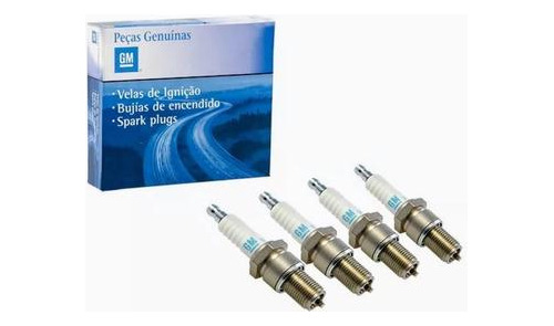 Kit Com 4 Velas De Ignicao Gm