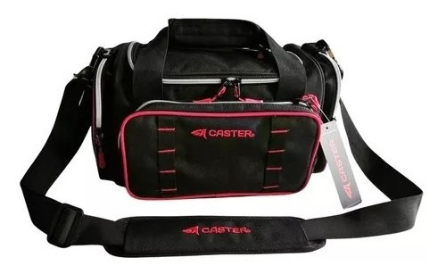 Bolso Pesca Caster 102 Para Señuelos Ideal Tararira 37x25x21