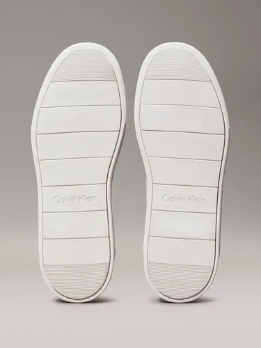 Zapatillas Low Top Lace Up Mix Gris Calvin Klein