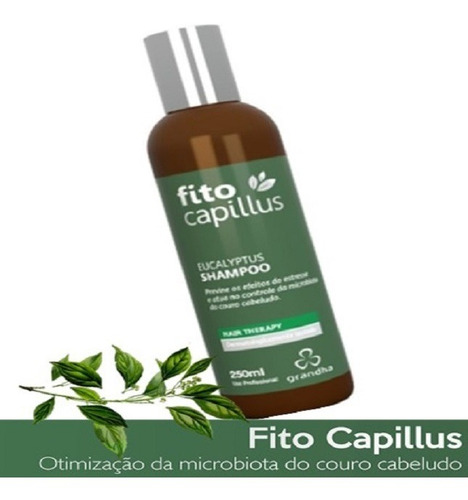 Shampoo Eucalyptus Antiestresse Grandha Fito Capillus 250ml