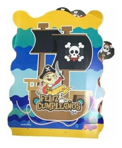 Piñata Cumpleaños Pirata Cotillón Activarte