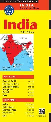 Libro India Travel Map Third Edition - Periplus Editors