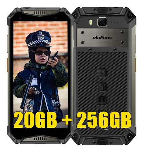 Ulefone Armor 20wt Rugged Smartphone Mtk G99 20gb+256gb+2tb Expansión 10850mah  Teléfono Walkie-talkie 50mp+16mp, 5.65  Fhd+, Android 12 Cell Phone 