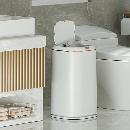 Cubo De Basura Con Sensor Inteligente, Cubo De Basura Con