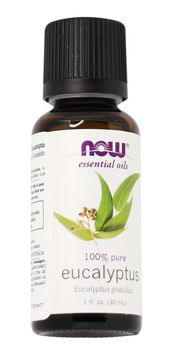 Eucalyptus Eucalipto Óleo Essencial Now Aromático Puro 30 Ml