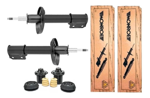 Par Amortecedor Original Monroe + Kit´s Gm Agile