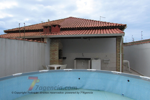 Imagem 12 de 14 de Casa Em Itanhaem Lado Praia Churrasqueira 2 Quartos 1 Suite Ch88