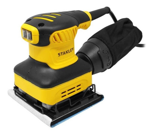 Imagen 3 de 8 de Lijadora orbital Stanley SS24 amarilla 60Hz 240W 120V