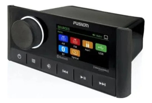 Mídia Bluetooth Fusion Nautico Ms-ra670 3 Zonas Para Lancha