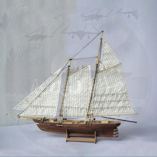 \ De Modelo Detallado 16 L Yate De Carreras Del 410x60x400mm