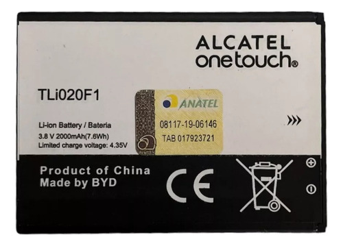 Flex Carga Bateria Celular Alcatel Pixi 4 5 5045j Tli020f1