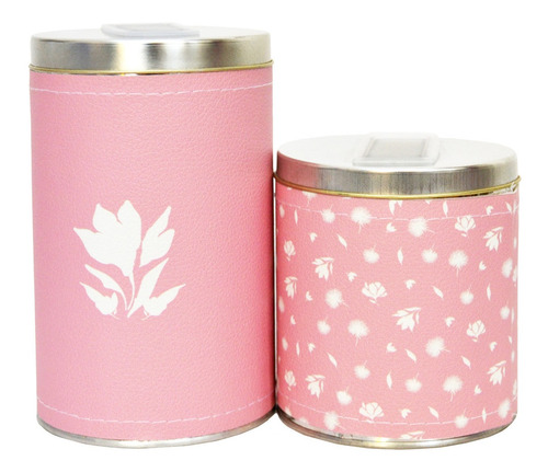 Imagen 3 de 10 de Equipo De Mate Madera Aluminio Mochila Matera Floral Pink