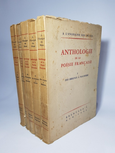 Colección Libros Anthologie De La Poesía Française Mag 56738