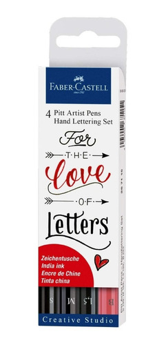 Caneta Faber Castell Pitt 04 Hand Lettering Love 267115