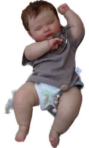 Npk 50cm Bebé Reborn Muñeca Simulado Cuerpo Silicona Algodón