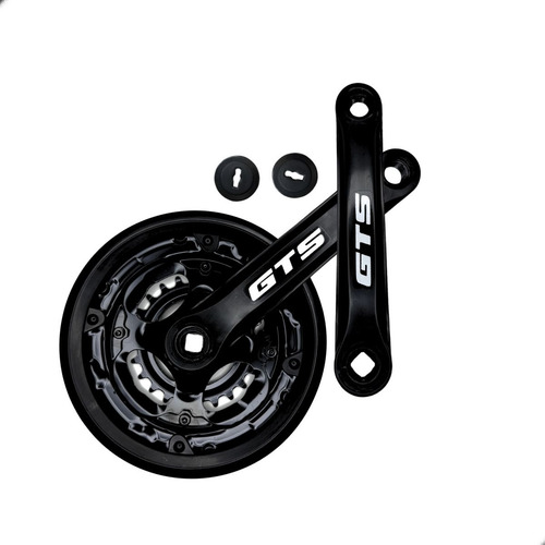 Kit Cambios 7 Velocidades 21v Pedivela Bike Aro 24/29 Mtb