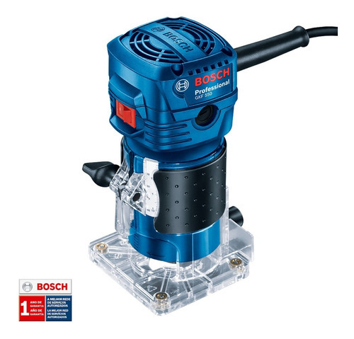 Imagen 7 de 11 de Fresadora Bosch GKF 550 550W 220V