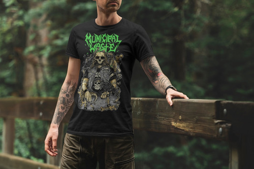 Camiseta Rock Metal Municipal Waste N1