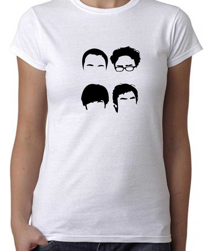 Remera Mujer The Big Bang Theory 100% Algodón Premium