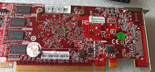 Visiontek Tarjeta Gráfica Radeon 5570 1gb 4xhdmi Split