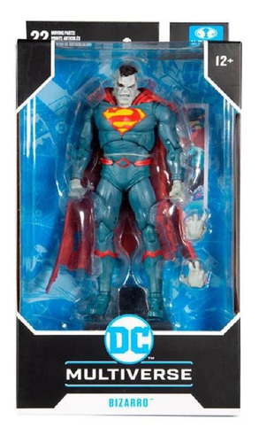 Boneco Superman Bizarro Dc Rebirth Mcfarlane Da Fun F00597