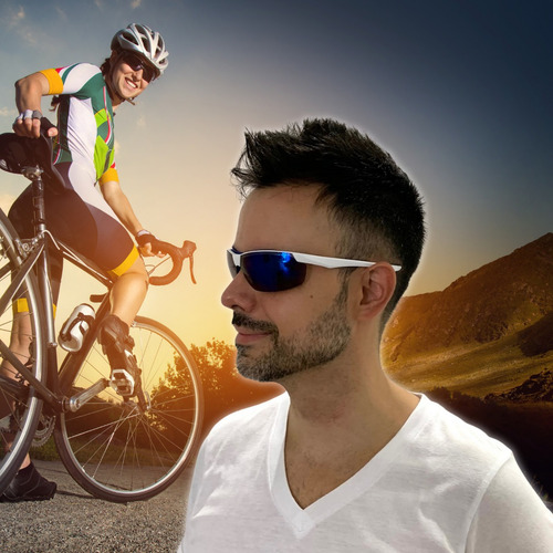 Imagem 4 de 6 de Óculos De Sol Azl Ciclismo Bike Corrida Casual Uv400 Leve