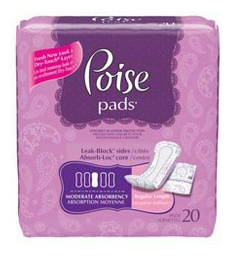 Kimberly-clark Poise Pads Poise Moderate Extra Cobertura, 16