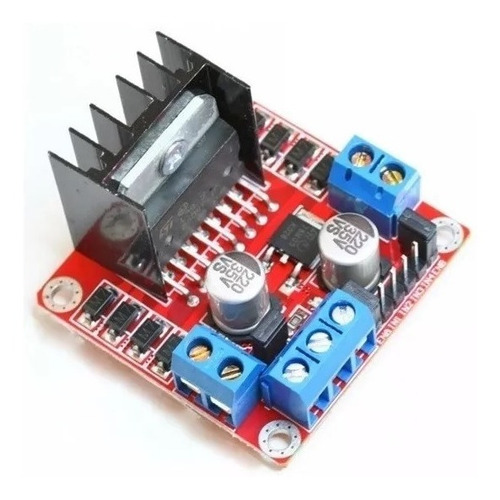 L298 Modulo Driver Puente H Control De Motores Kit 1 Pieza