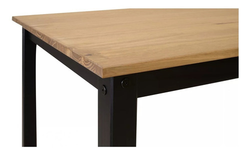 Juego De Comedor 4 Sillas - Madera Maciza - Lcm