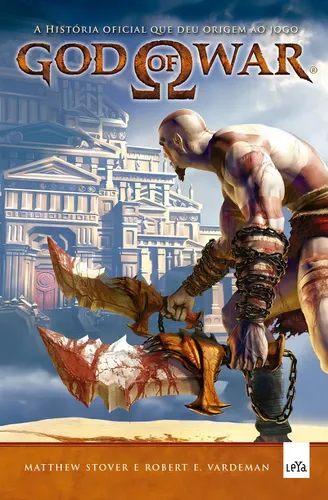Livro God of war (vol. 1), de Stover, Matthew. Editorial Leya, tapa mole, en português (2012)