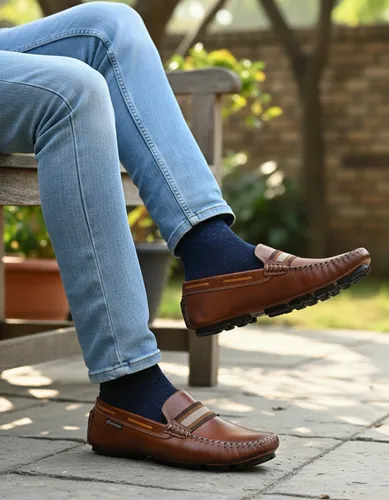 Drive Masculino Couro Legítimo Escolha Sua Cor Frete Grátis