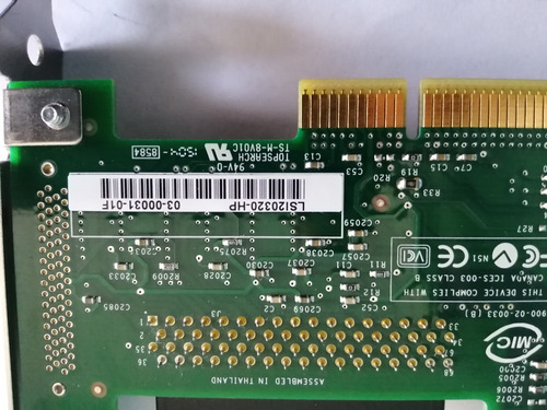 Lsi Logic Lsi20320-hp Ultra320 Scsi Controller 64 Bit Pci