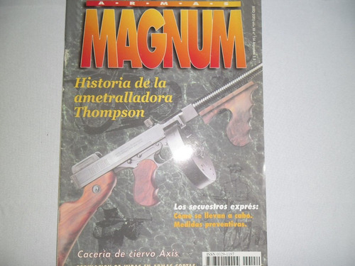 Revista Magnum 154 Ametralladora Thompson