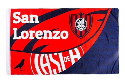 Bandera De San Lorenzo Sl917 150 X 90cm Producto Oficial