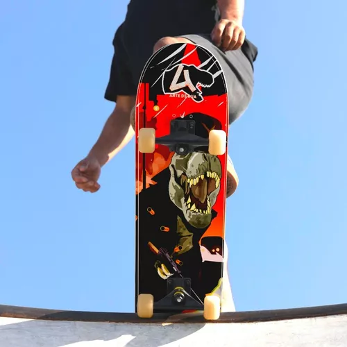 Skate Montado Anime Naruto Semi Profissional Completo - Envio Imediato