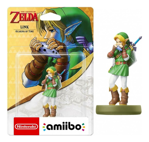 Amiibo Link Ocarina Of Time (americano) -the Legend Of Zelda