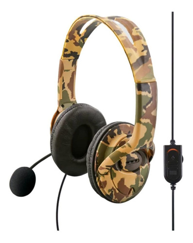 Audifonos Headset Camuflaje Para Xbox One