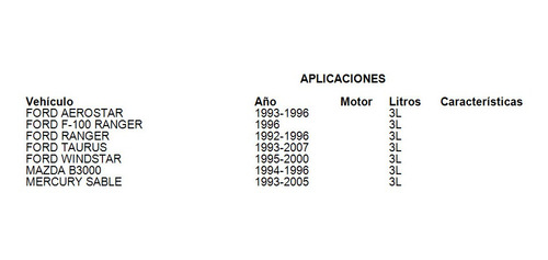 Tensor Accesorios Ford Taurus 2005 3.0l Ina