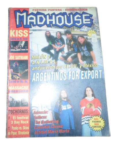 Madhouse 66 Malon Iorio Kiss El Otro Yo Actitud Maria Marta (Usado)